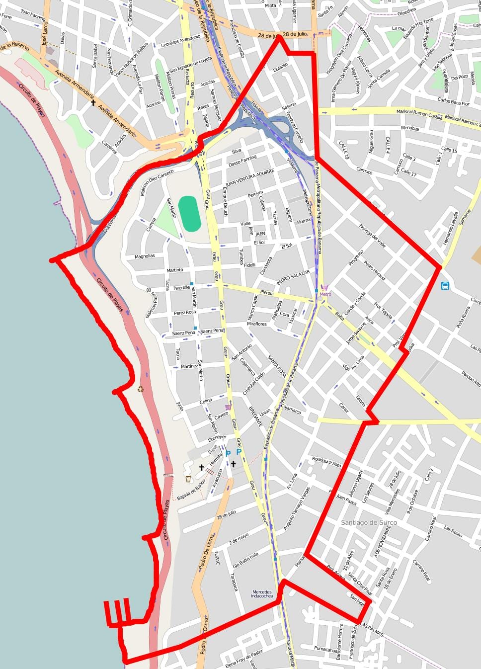 Harta e barranco Lima